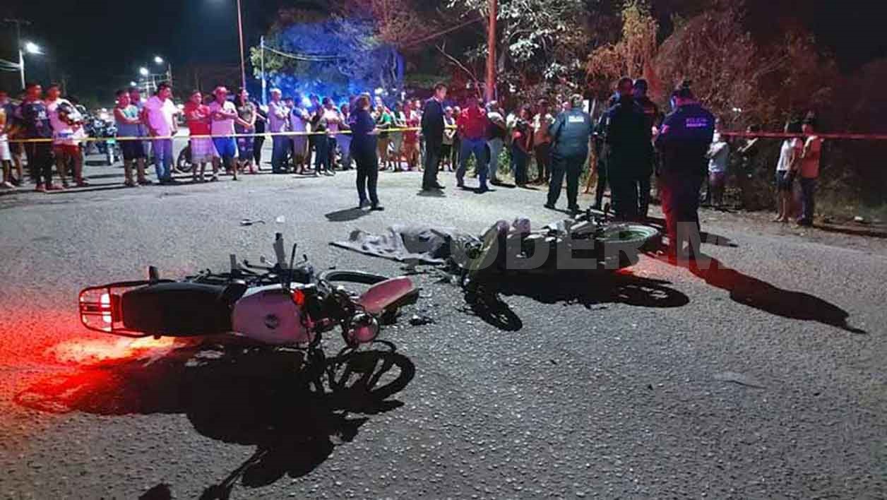 Choque De Motos Deja Un Muerto Y Tres Heridos