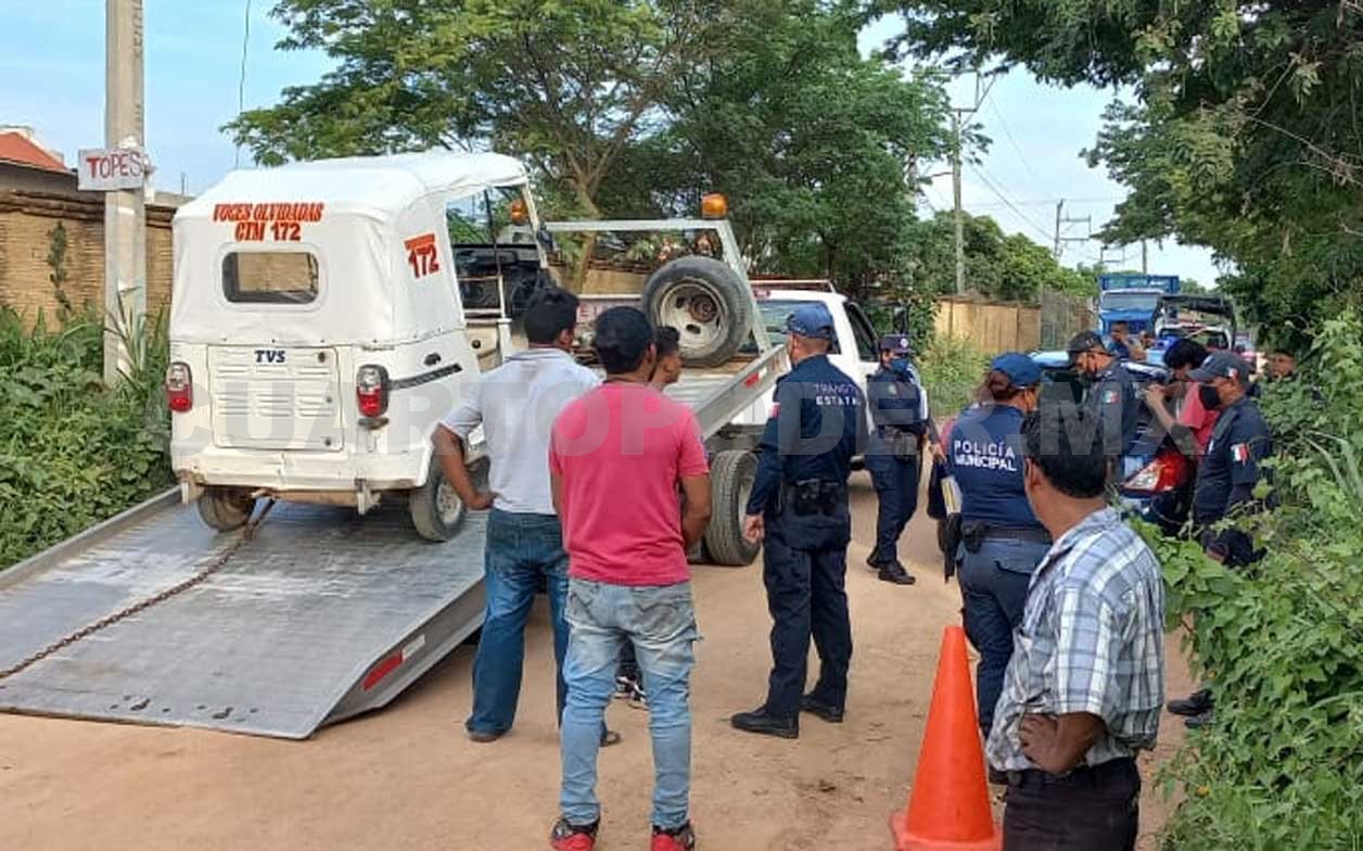 Mototaxista Ebrio Provoca Accidente Y Arma Todo Un L O