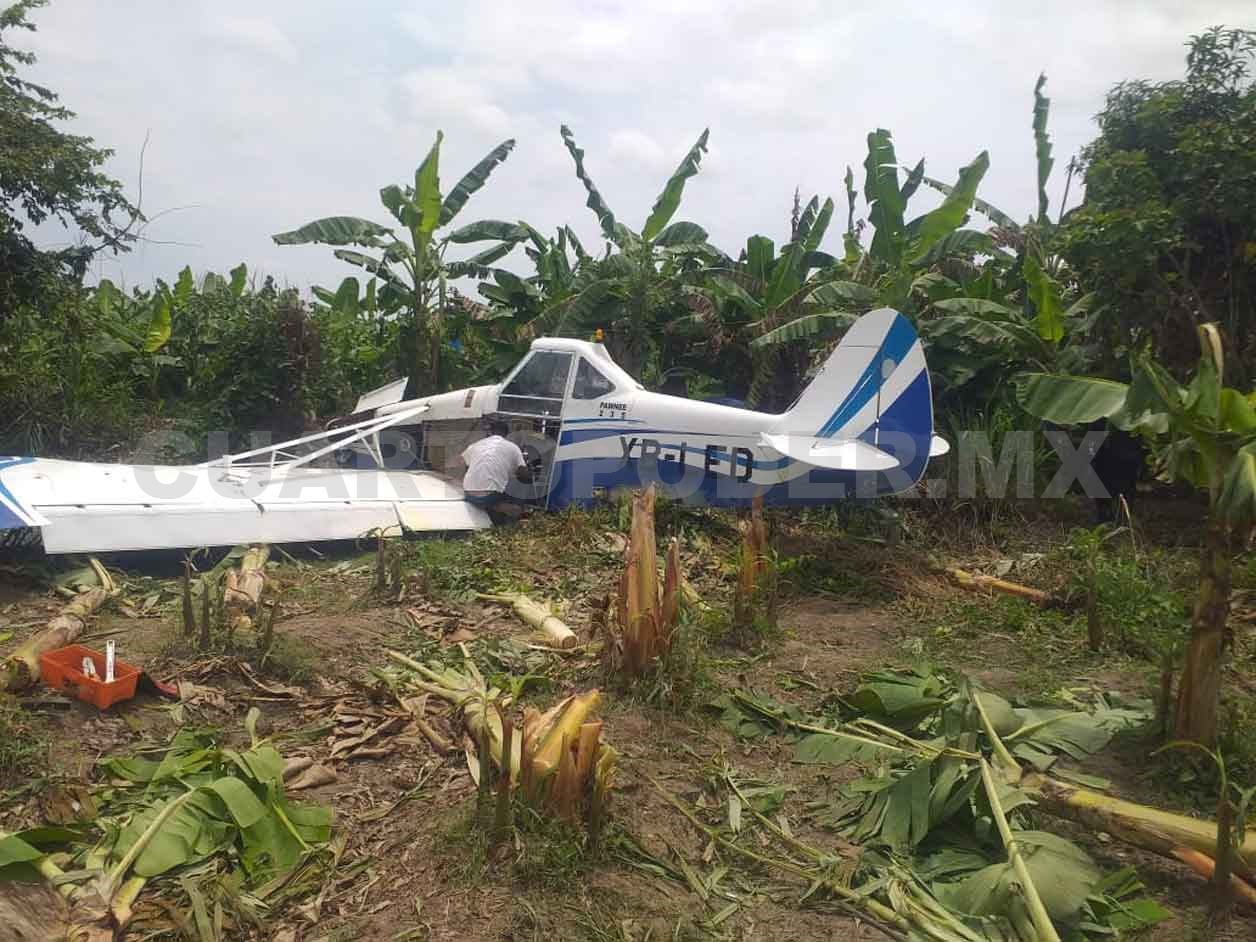 Avioneta Aterriza De Emergencia Por Falla