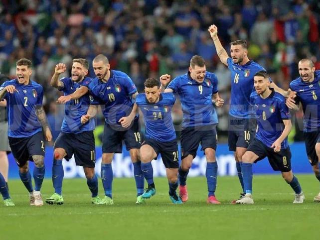 Italia arrebató a Inglaterra el título en penales