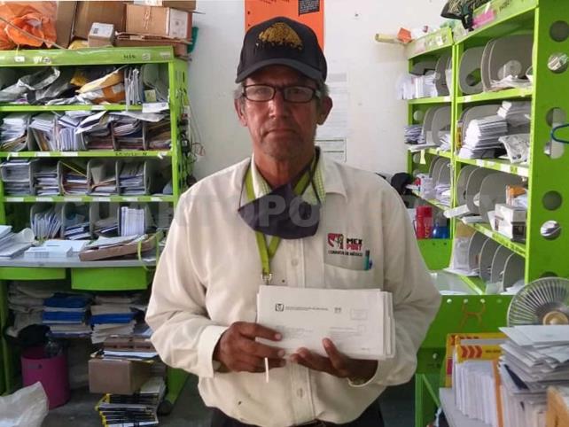 Victorino Méndez, 27 años en el Servicio Postal