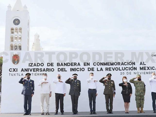 Conmemoran Inicio de la Revolución mexicana