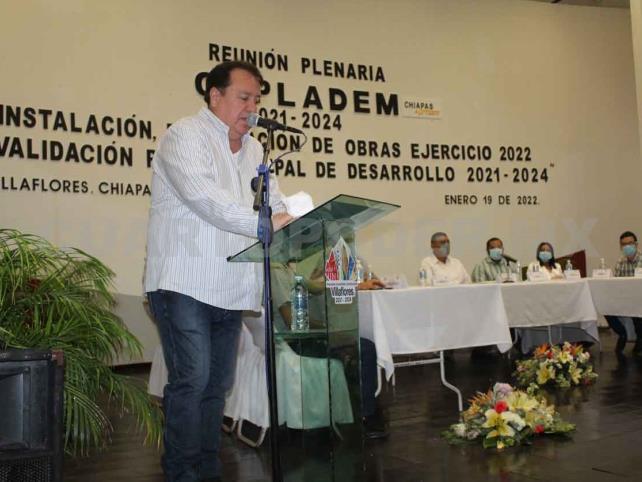 Mariano Rosales encabeza Plenaria del Copladem