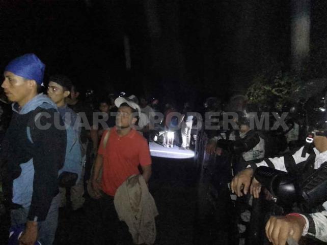 Aseguran a migrantes que saldrían de Tapachula