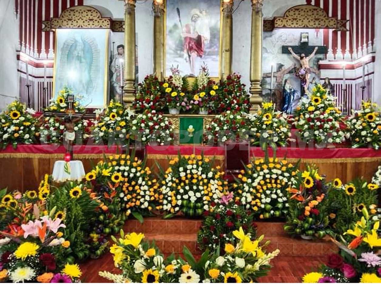 Paran labores por festejo a San Cristóbal Mártir